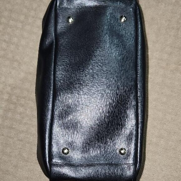 Coach Black Leather City Tote - Picture 10 of 10